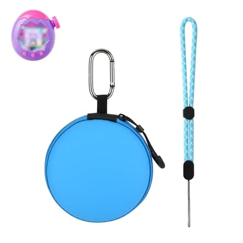 Beautyflier Hard Carrying Case for Tamagotchi Paradise Virtual Interactive Pet Game Machine, Portable Anti-Drop Holder, Case Only (Blue)