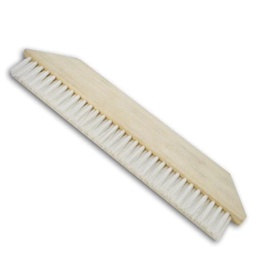 Large Paint Brush Polypropylene Cloth Waterproof Construction Professional Brushes Hand Broom for Floor Wall Worktop (White)