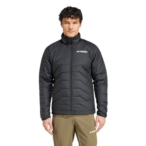 adidas Men's Terrex Multi-Synthetic Insulated Jacket, Black, Small