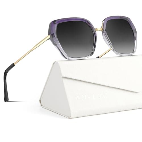 ANYLUV Womens Sunglasses Polarized Sunglasses for Women, Trendy Woman Polarized Ultraviolet Protection Travel