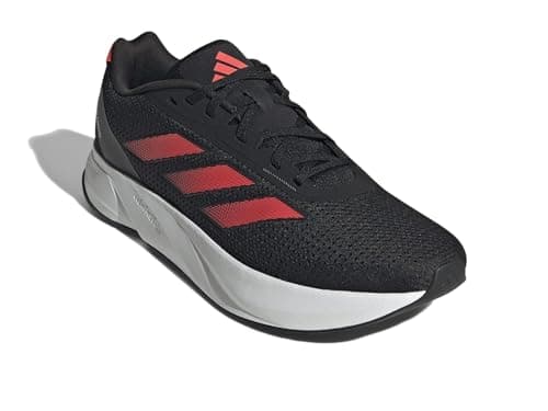 Adidas Men's Duramo SL, Black/Solar Red/Grey, 12