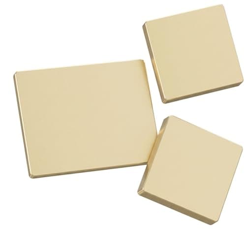 Sadnyy 3 Pcs 14k Gold Chip Solder 2 * 2mm Including E Solder, M Solders, H Solders for DIY Jewelry Making Repair