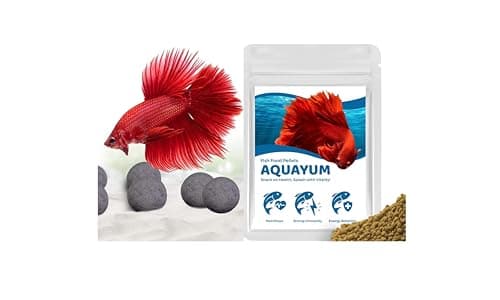 SunGrow Saver Bundle Pack Betta Balls and Food Pellets
