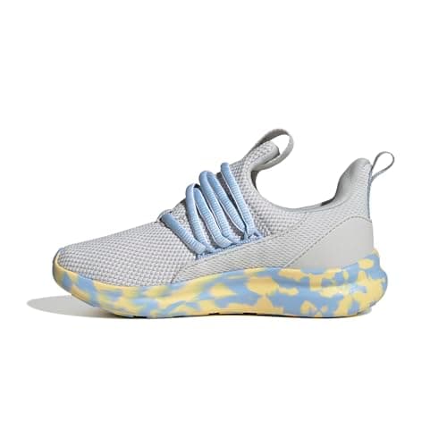 Adidas Unisex-Baby Lite Racer Adapt 7.0 Sportswear, Grey/Orange Tint/Blue, 4