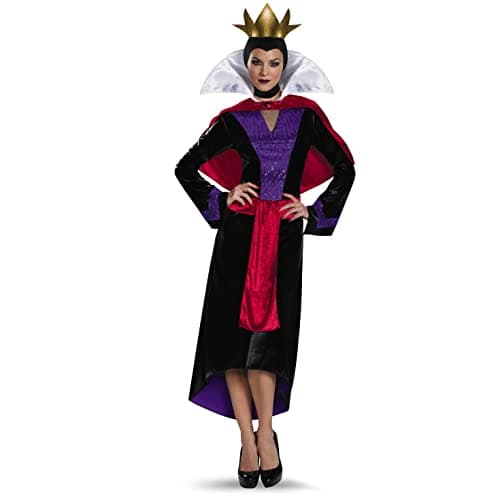 Disguise womens Evil Queen Deluxe adult sized costumes, Multi, XL 18-20 US