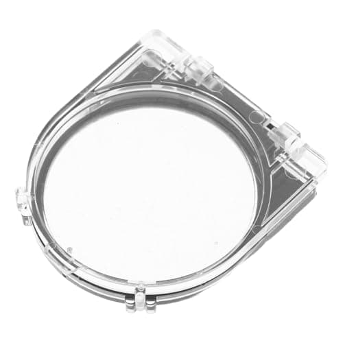 OUNONA Transparent Power Switch Button Cover for Computer Pc Washing Machine Dishwasher Switch Protector Push Button Safety Cover Prevent Accidental Shutdown