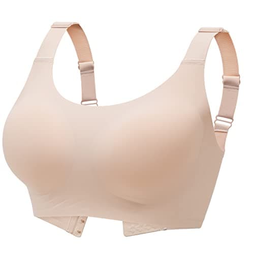 Gailife Womens Wireless Push Up Bras for Women No Underwire Seamless Full Coverage Supportive T Shirt Everyday Bras -XL,ND