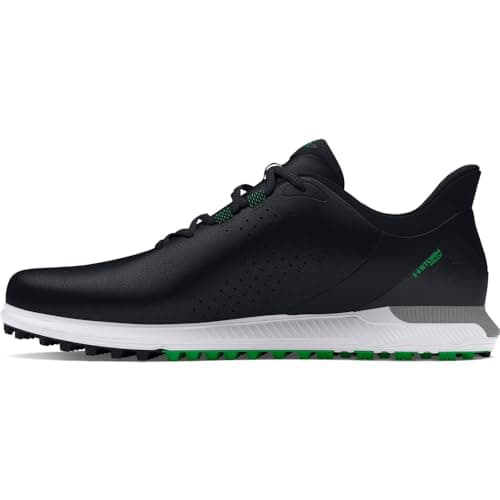 Under Armour Men's Drive Fade Spikeless, (001) Black/Black/Titan Gray, 7, US