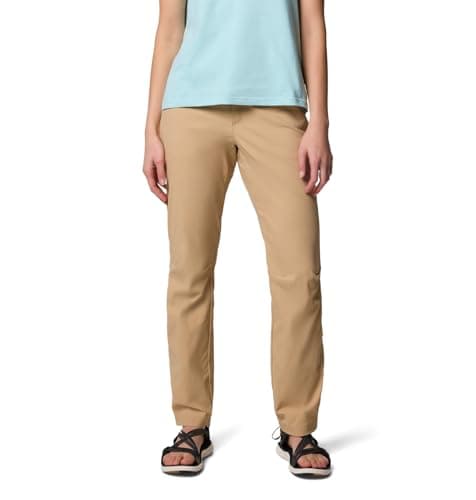 Columbia Womens Leslie Falls II Stretch Pant, Canoe, 14 Short