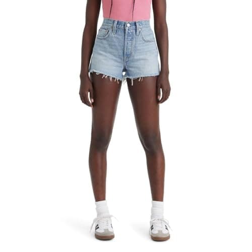 Levi's Women's 501 Original Shorts (Also Available in Plus), (New) Micro Vibes Short, 29