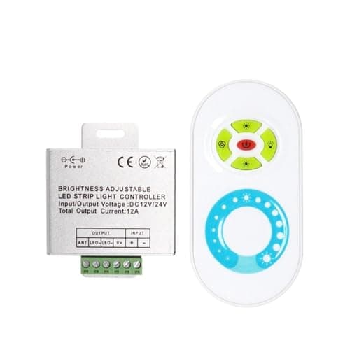 HFFFXRCY LED Light Strip Controller Half Touch dimming Single Channel Controller 5 Button Half Touch Controller
