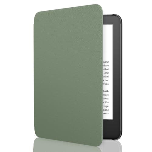 MoKo Case Fits 6" Kindle Basic 11th Generation 2024/2022, Celadon