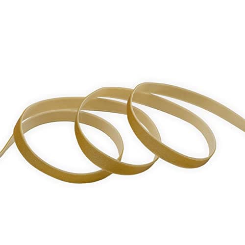 XMLMSH Gold Velvet Ribbon 3/8 Inch Single Face Nylon for Gift Wrapping, Hair Bows, Choker, Wedding Decorations, Cafts, Bouquet - 25 Yards