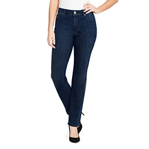 Bandolino Women's Mandie Signature Fit 5 Pocket Jeans, Nightfall, 8 Short US