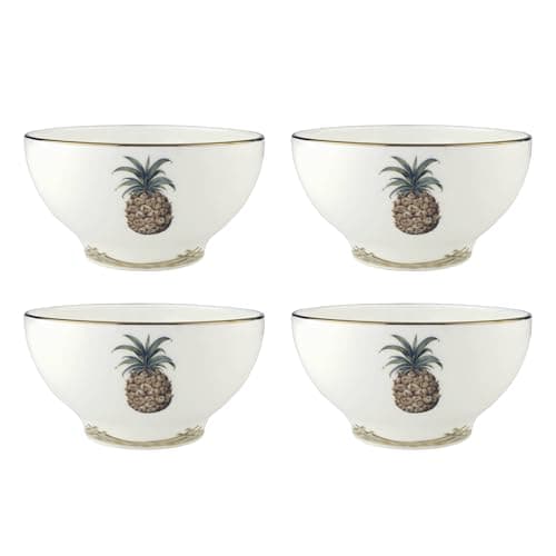 Lenox 897300 British Colonial Bamboo Rice Bowls, Set of 4