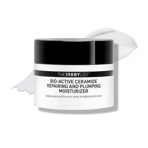 The INKEY List Bio-Active Ceramide Repairing and Plumping Moisturizer 1.7fl oz/50ml, Anti-Ageing Skincare, 24-Hour Hydration Cream, Vegan Friendly, Suitable For All Skin Types