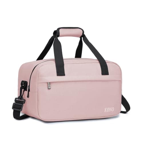 Kono Travel Duffel 14L Under Seat Carry-On Bag Pink