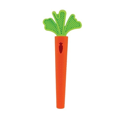 Nuby Silicone Carrot Hollow Teether Tube