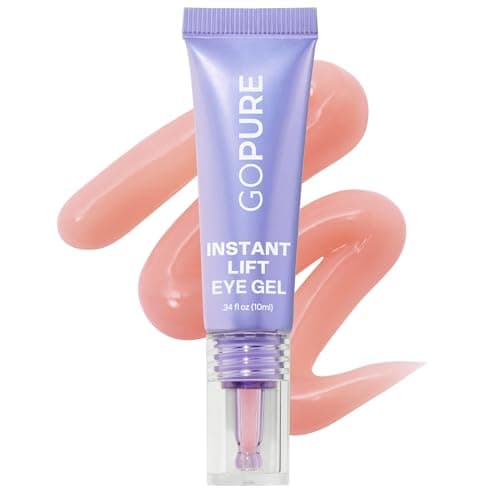 goPure NEW Instant Lift Eye Gel - To improve the look of Eye Bags, Wrinkles, Fine Lines and Dark Circles, Anti Aging Skin Care with MaxLift3 Biotech