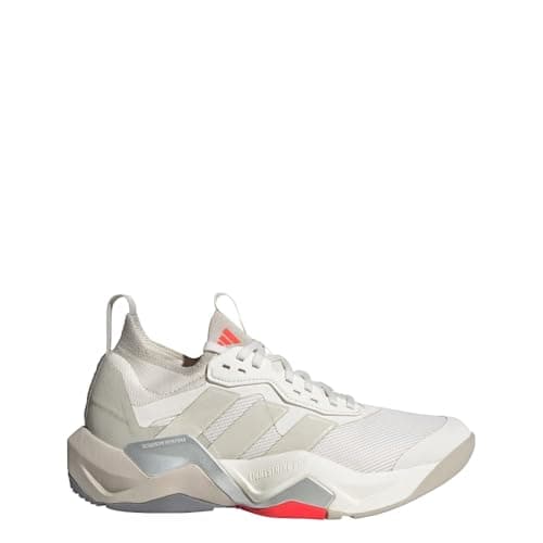adidas Womens Rapidmove Advance 2 Training, Chalk White/Alumina/Lucid Red, 12