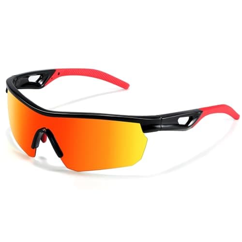 Vcarsian Kids Sunglasses Polarized Youth Baseball Softball Cycling Sports Sun Glasses Boys Girls