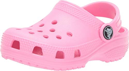Crocs Unisex Kids Classic Clogs (Little Kid/Big Kid) Pink Lemonade 3 Medium Little Kid
