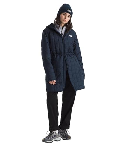 The North Face Women's Junction Insulated Parka - Winter Jacket, Insulated, Water Repellent Finish & Secure Zip Hand Pockets, Summit Navy, X-Small