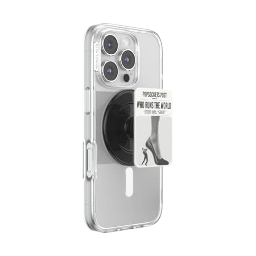 PopSockets Phone Grip for MagSafe, Magnetic Holder- Who Runs the World