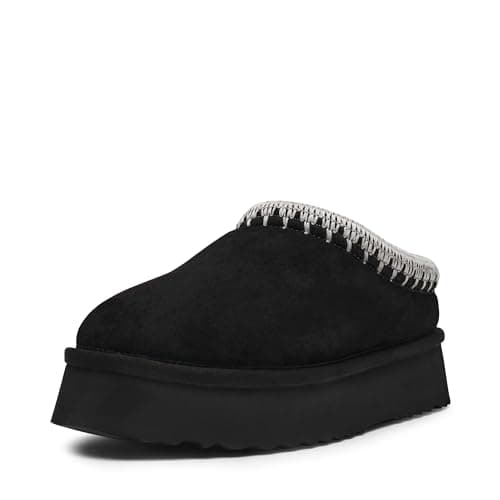 Steve Madden Women's Selena Platform Slip-On Boot, Blk, 6.5