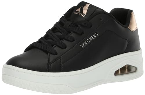 Skechers Street Women's, UNO Court - COURTED AIR, BLK, 10 M US