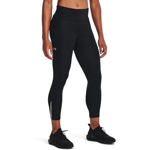 Under Armour Women's Fly Fast 3.0 Ankle Tights, Black (001)/Reflective, X-Large