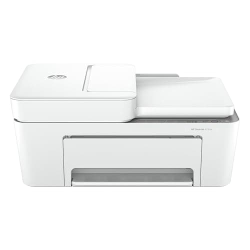 HP DeskJet 4255e Wireless All-in-One Color Inkjet Printer, Scanner, Copier, Best-for-home, 3 month Instant Ink trial included. This printer is only 2.4 ghz capable. AI-enabled (588S6A)