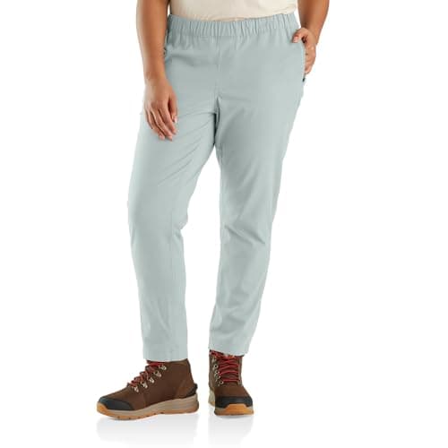 Carhartt Women's Force Relaxed Fit Ripstop Work Pant, Dew Drop, X-Large