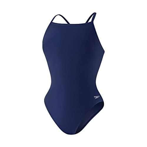 Speedo Women's Swimsuit One Piece Endurance+ Flyback Solid Adult Team Colors