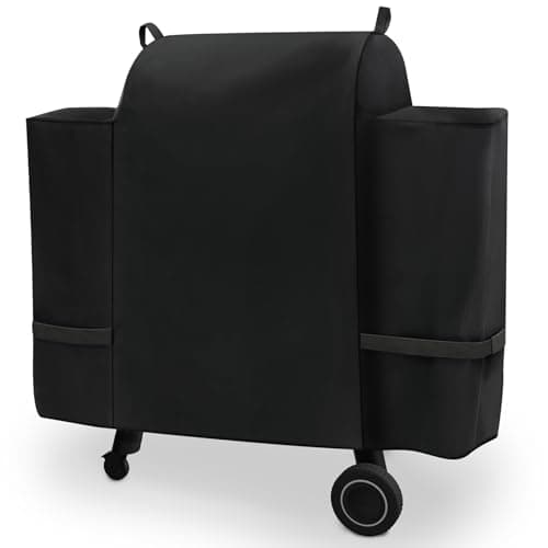 Grill Cover for Traeger Ironwood 650 BAC505 Wood Pellet Smoker Replacement Parts Full Length 600D Waterproof Outdoor BBQ Covers Grilling Accessory