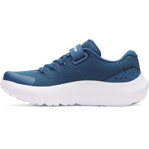 Under Armour Boys' Pre School Surge 4 Alternate Closure, (498) Wham Blue/White/White, 11K, US