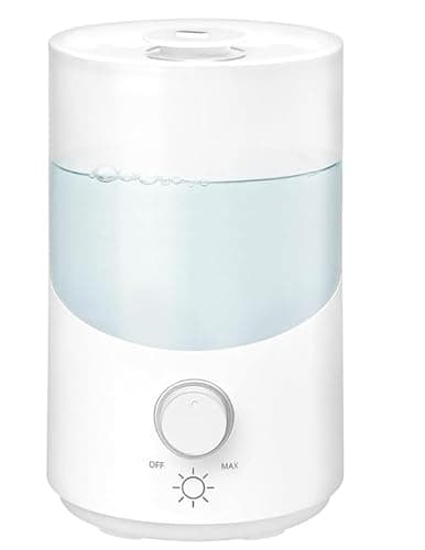 Cool Mist Humidifier for Bedroom, 3L Top Fill Ultrasonic Air Humidifier with Adjustable Knob Control, Quiet Operation, Auto Shut-Off, BPA-Free for Home, Baby, Office, Plants M4