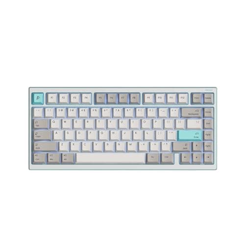 ATK Edge 75 HE Esports Magnetic Keyboard, 75% 82-Key, Gasket Structure, Ball-Catch Rapid Assembly, 0.005–3.3 mm Precision (Skyline White)