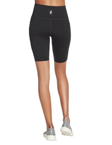 Skechers Women's GO Walk 10" Bike Shorts, Black, Small