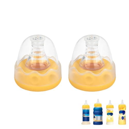VANEST 2 Pcs Bottle Nipple Compatible with Similac/Enfamil, Standard Flow