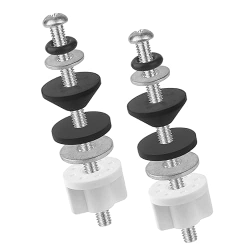 QDOCURO 2PCS 3.74 Inches Universal Toilet Seat Bolts Kit