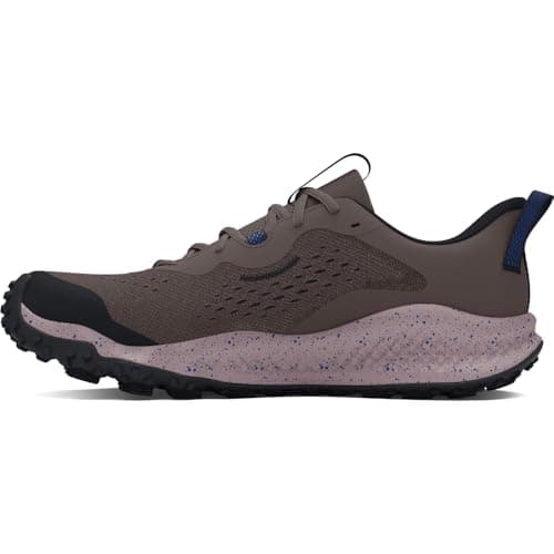 Under Armour Men's Charged Maven Trail, (204) Fresh Clay/Tetra Gray/Tech Blue, 7, US