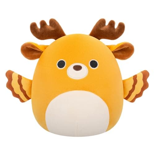 Squishmallows Original Adopt Me! 8-Inch Caelum Cervi Plush - Little Ultrasoft Official Jazwares Plush - Exclusive Virtual Item Code Included