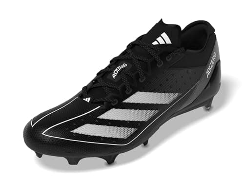 Adidas Men's Adizero 13.0, Black/White/Carbon, 4
