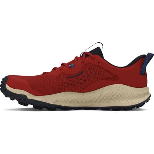 Under Armour Women's Charged Maven Trail, (800) Earthen Orange/Black/Tech Blue, 5.5, US