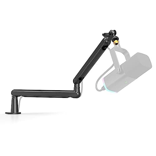 FIFINE BM88 Low Profile Microphone Boom Arm Stand for Gaming Streaming
