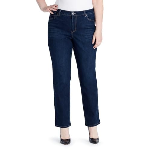 Bandolino Women's Mandie Signature Fit 5 Pocket Jean, Greenwich, 8 Short