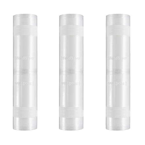 FoodSaver Custom Fit Vacuum Sealer Rolls, Airtight Food Storage and Sous Vide Rolls, BPA-Free, 11 x 16' (Pack of 3)