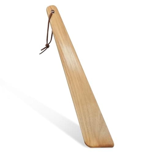 Flat Wood Spatula 12 Inch Teak Wooden Spatula for Cooking, Kitchen Utensils Sourdough Scraper Flat Wooden Egg Flipper Spatulas, Wood Spoon Bamboo Spatulas Turner Cast Iron Sourdough Stirrer