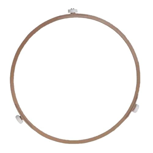 8.11-8.74"Microwave Turntable Ring, 8.74 Inch Rotating Ring Roller, Middle Glass Plate Tray Support Holder, Replacement Inner Ring for Microwave Oven Glass Turntable Plate